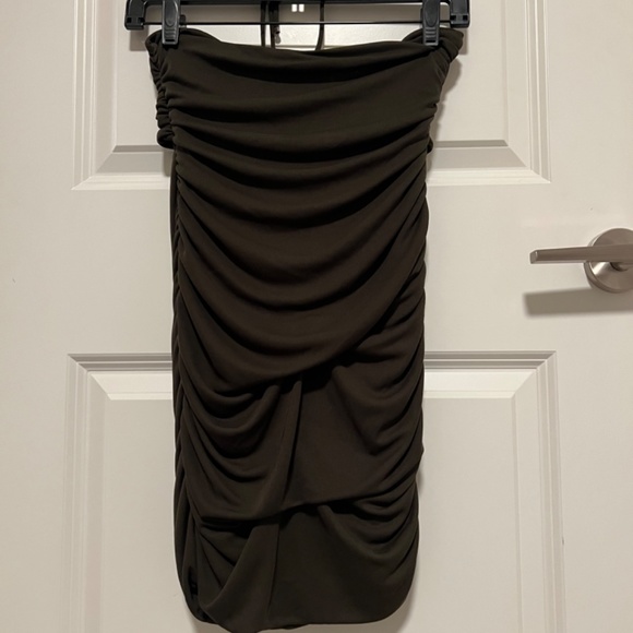 Zara Halter Fitted Dress - Picture 2 of 2